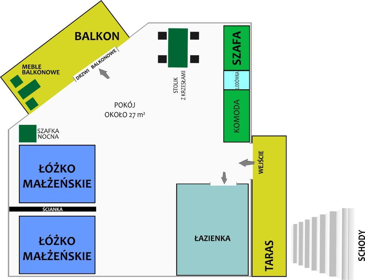 Arena Slonca Hotel Łeba Eksteriør billede